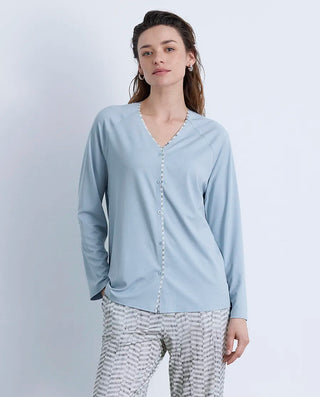 Aimer Skin-friendly Long-sleeve Top